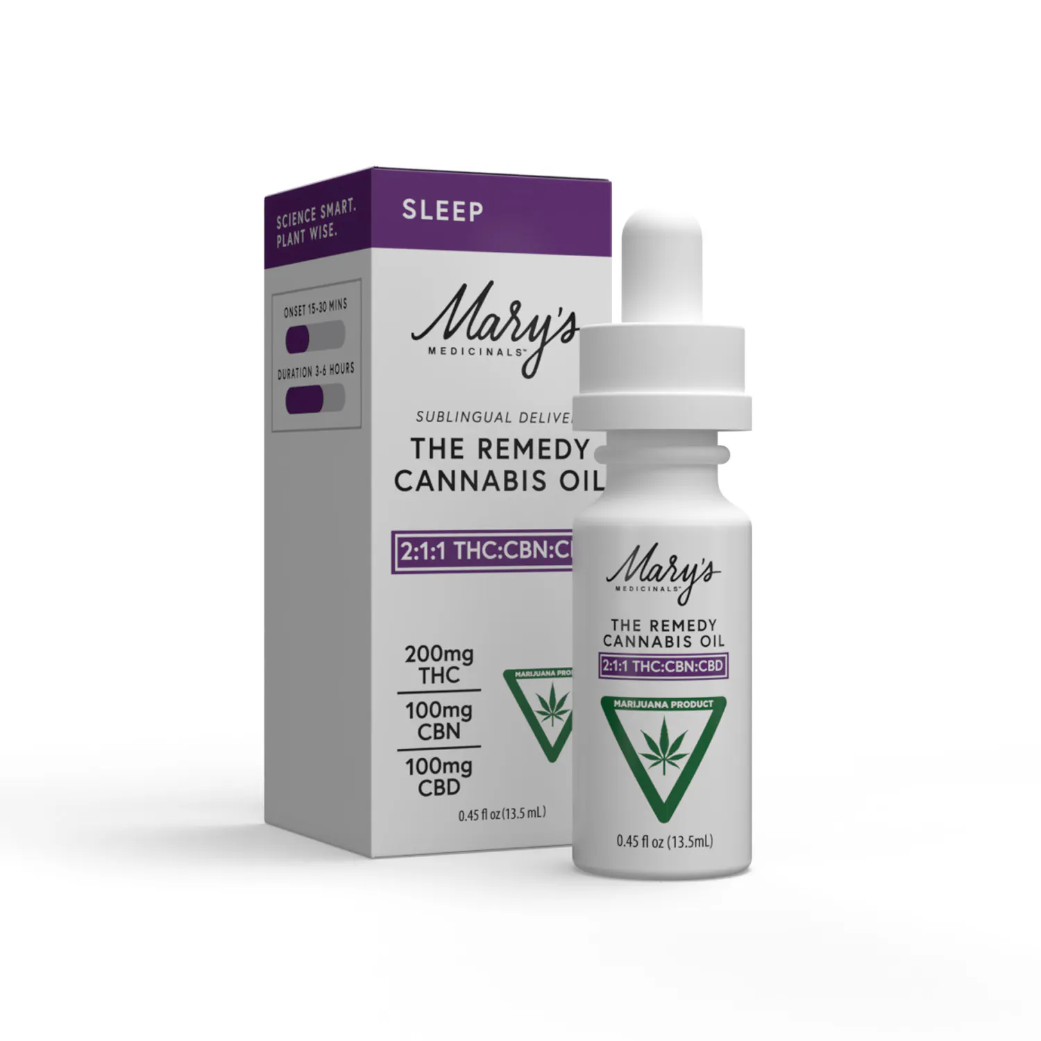 The Remedy - Tincture - 200mg - 2:1:1 THC/CBN/CBD - Sleep - 400mg