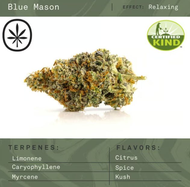 Product: Apothecare | Certified Organic Blue Mason | 3.5g