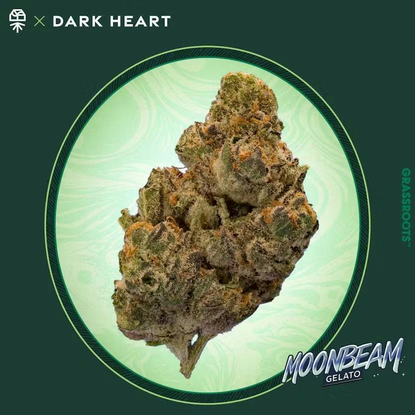 Grassroots Moonbeam Gelato Dark Heart