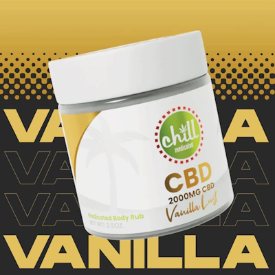Chill Medicated - 2000MG CBD - Vanilla Lust - CBD by Chill Medicated at King of Budz