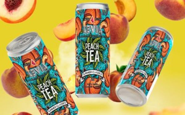 Peach Tea Seasonal Seltzer - Levia