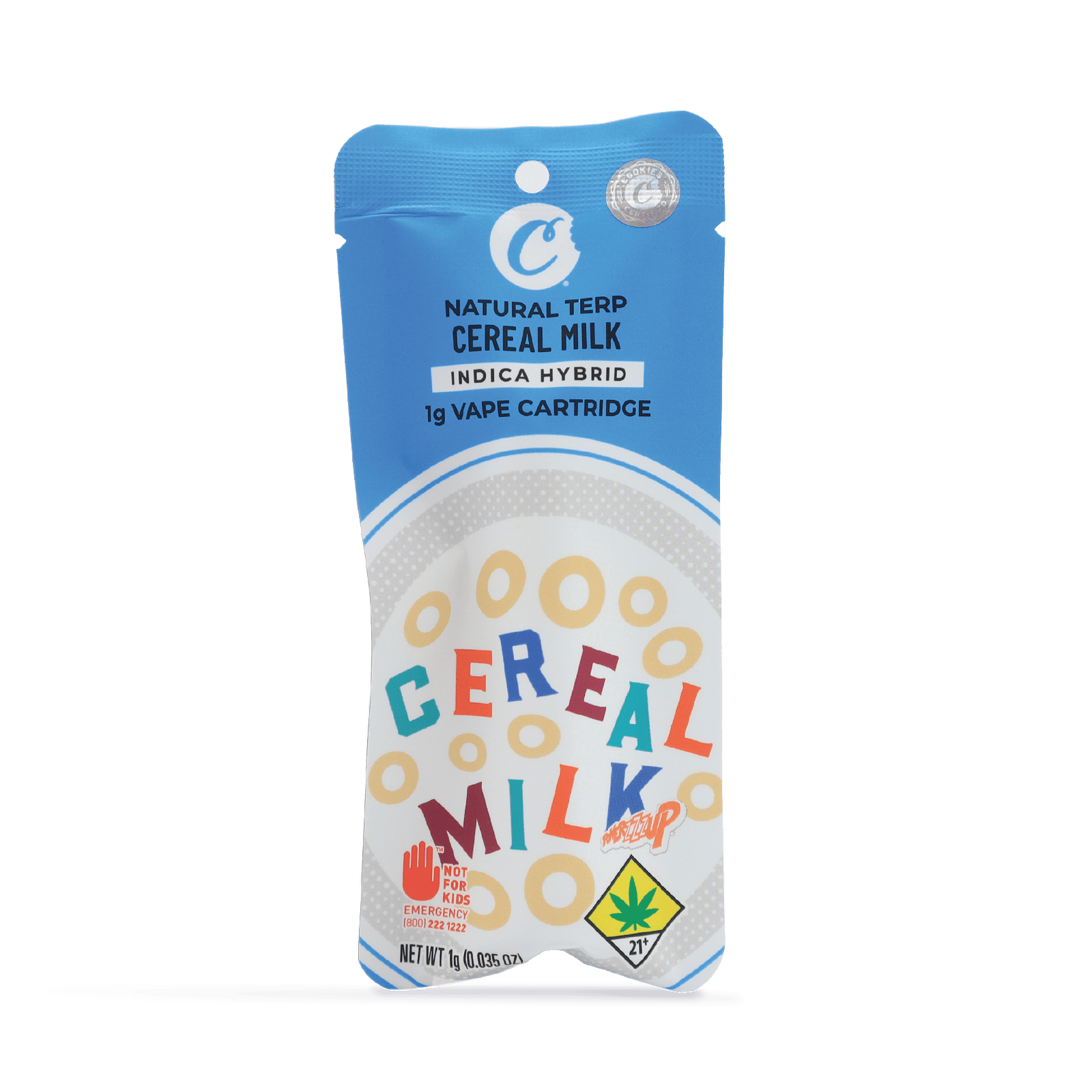 Cereal Milk Natural Terps Cartridge | 1g