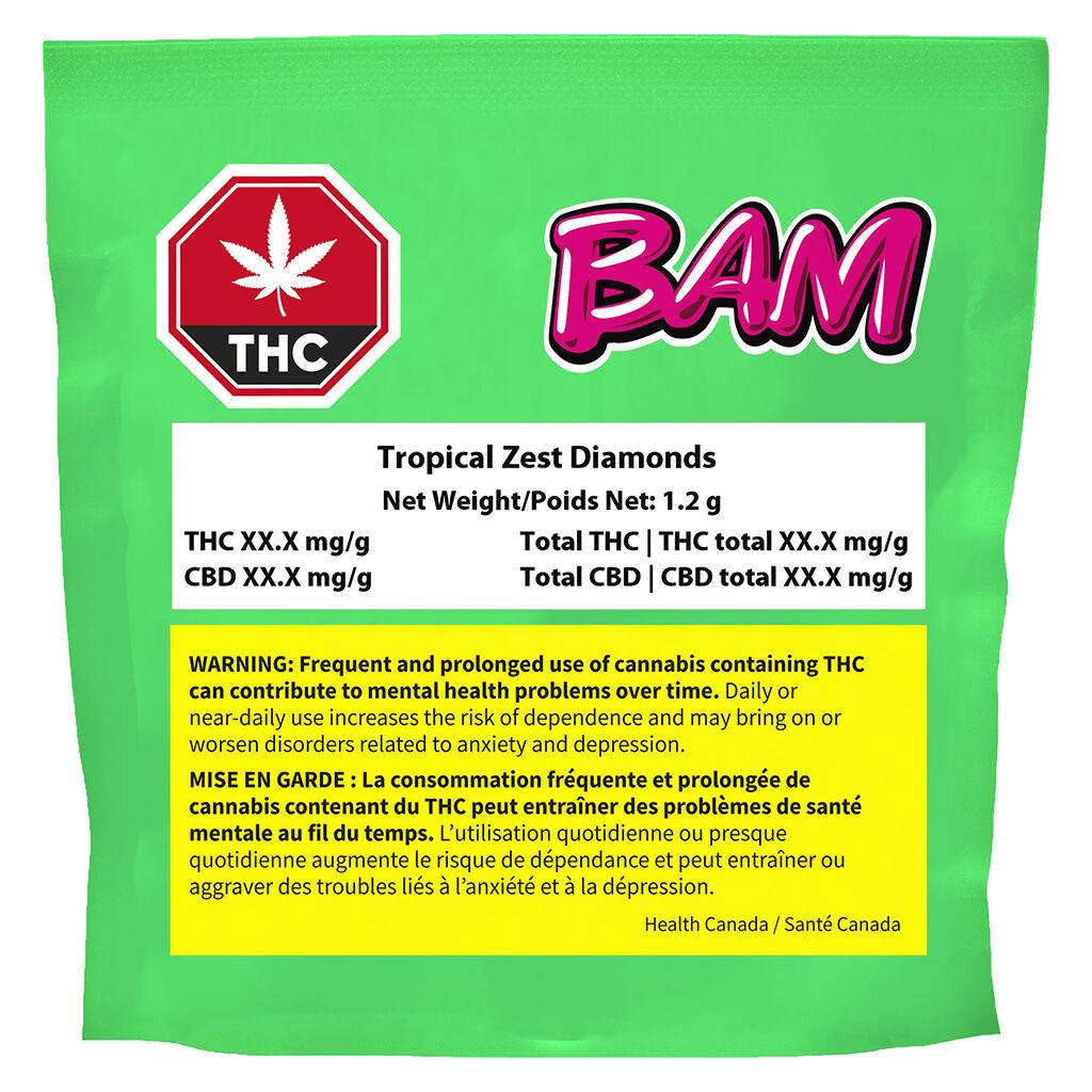 Bam - tropical zest diamonds