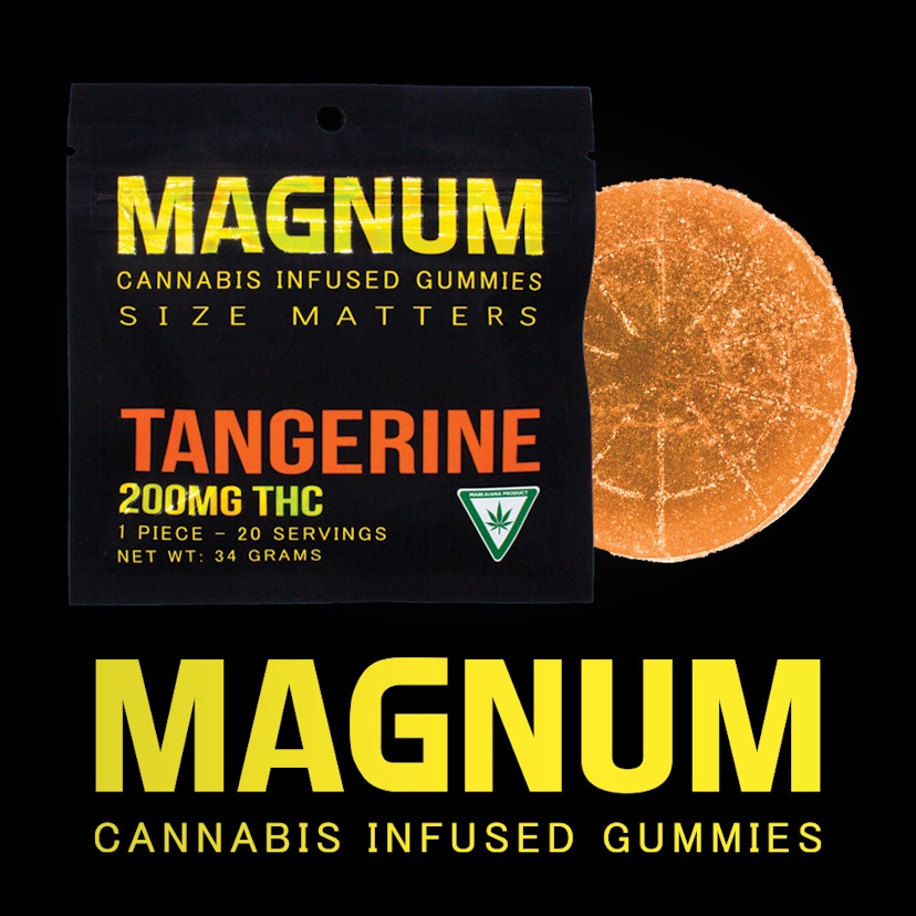 MAGNUM | 200mg Gummies | Tangerine