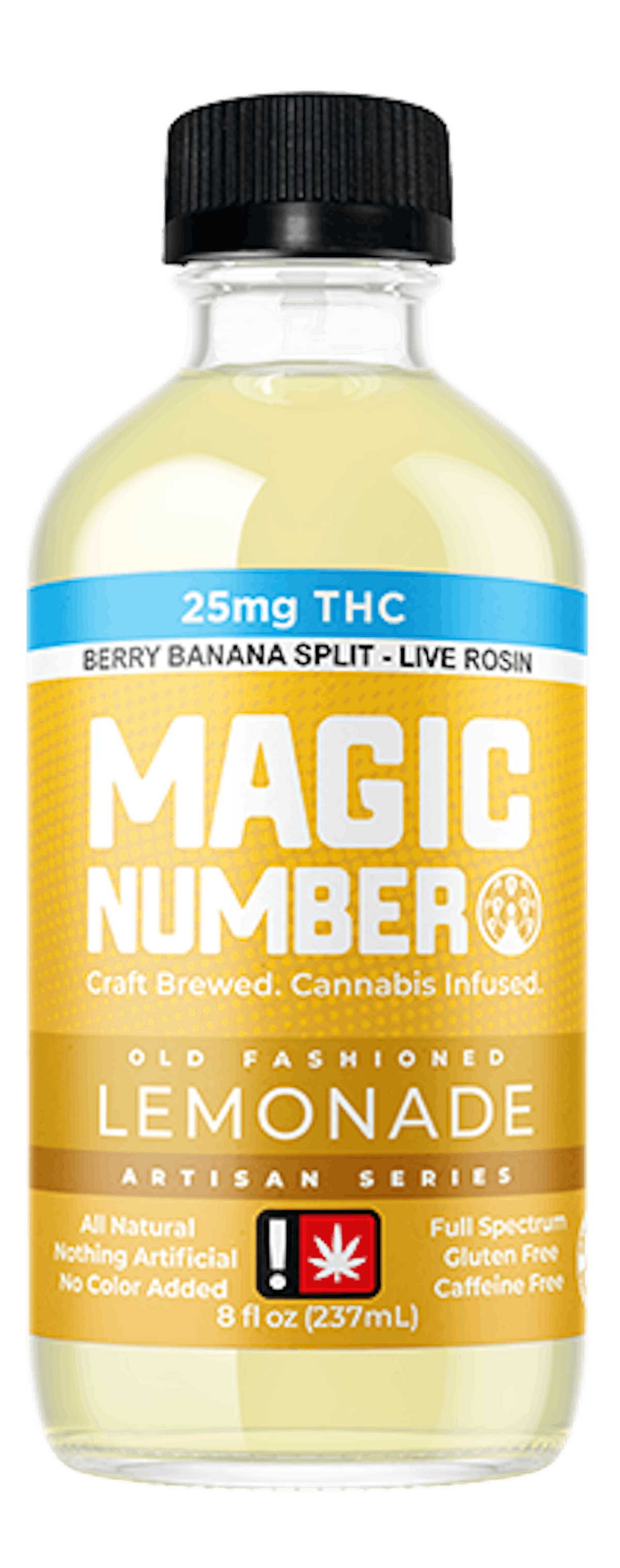 Photo of Magic Number 25mg LEMONADE Live Rosin Infused Juice