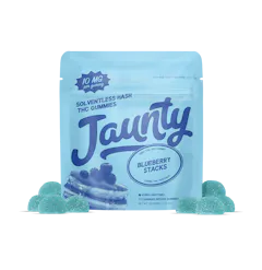 Blueberry Stacks  | Hash-Infused Gummies | 100mg | 10pk