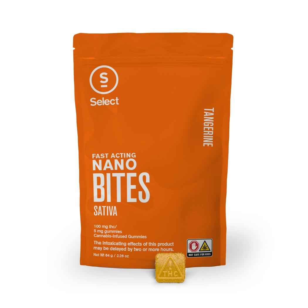 Photo of Tangerine Fast-Acting Nano Bites | 100mg