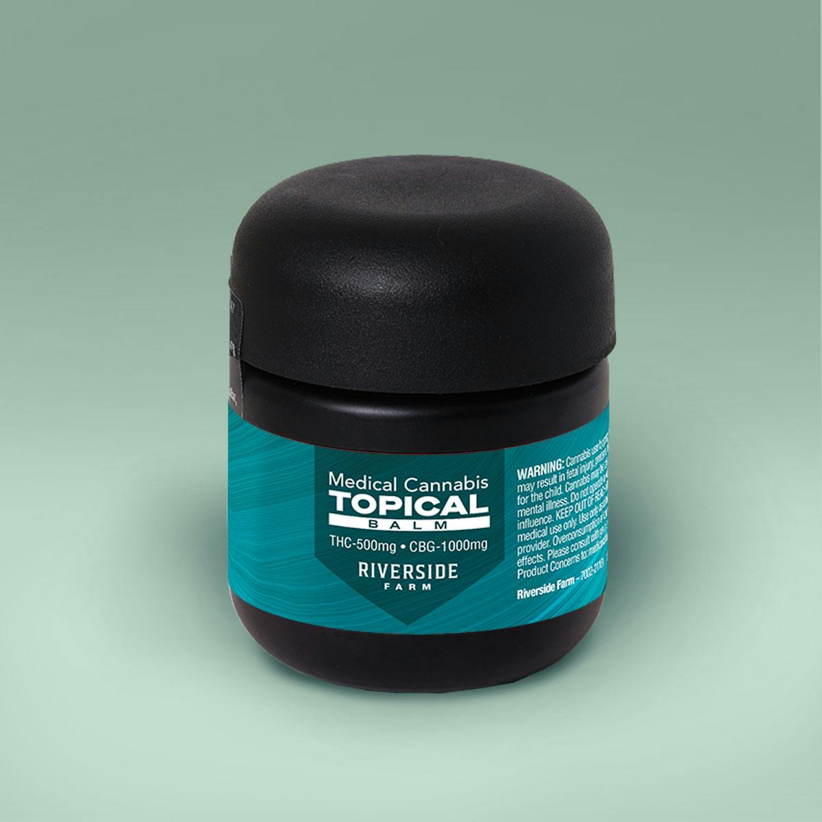 Cooling Balm 1:2 THC:CBG | 3oz