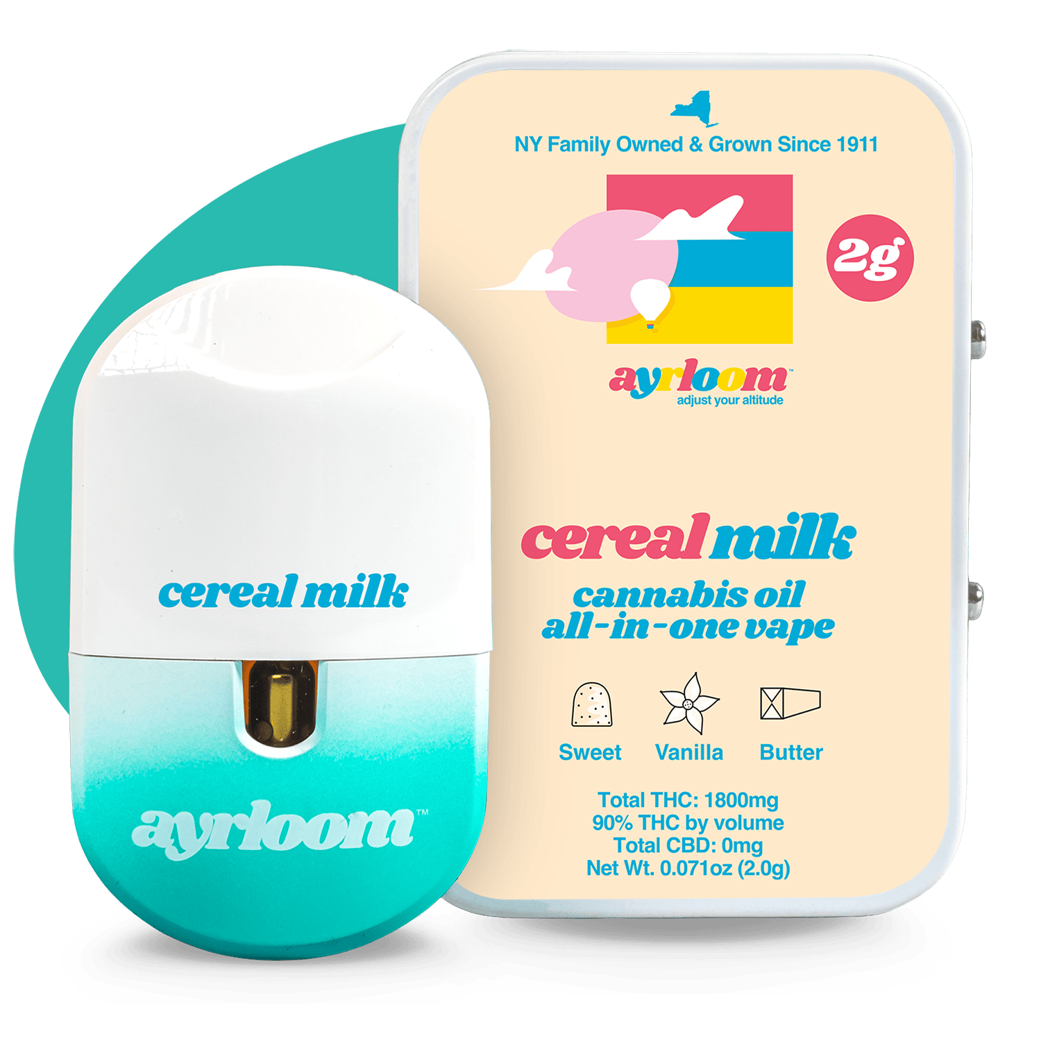 ayrloom | Cereal Milk | AIO | 2g