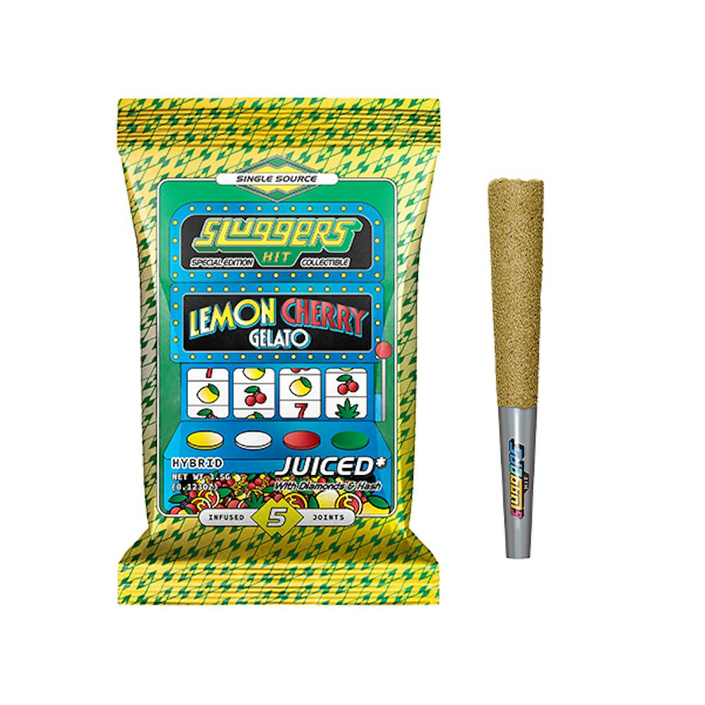 Product Sluggers | Lemon Cherry Gelato | Infused Blunt / 5 pack