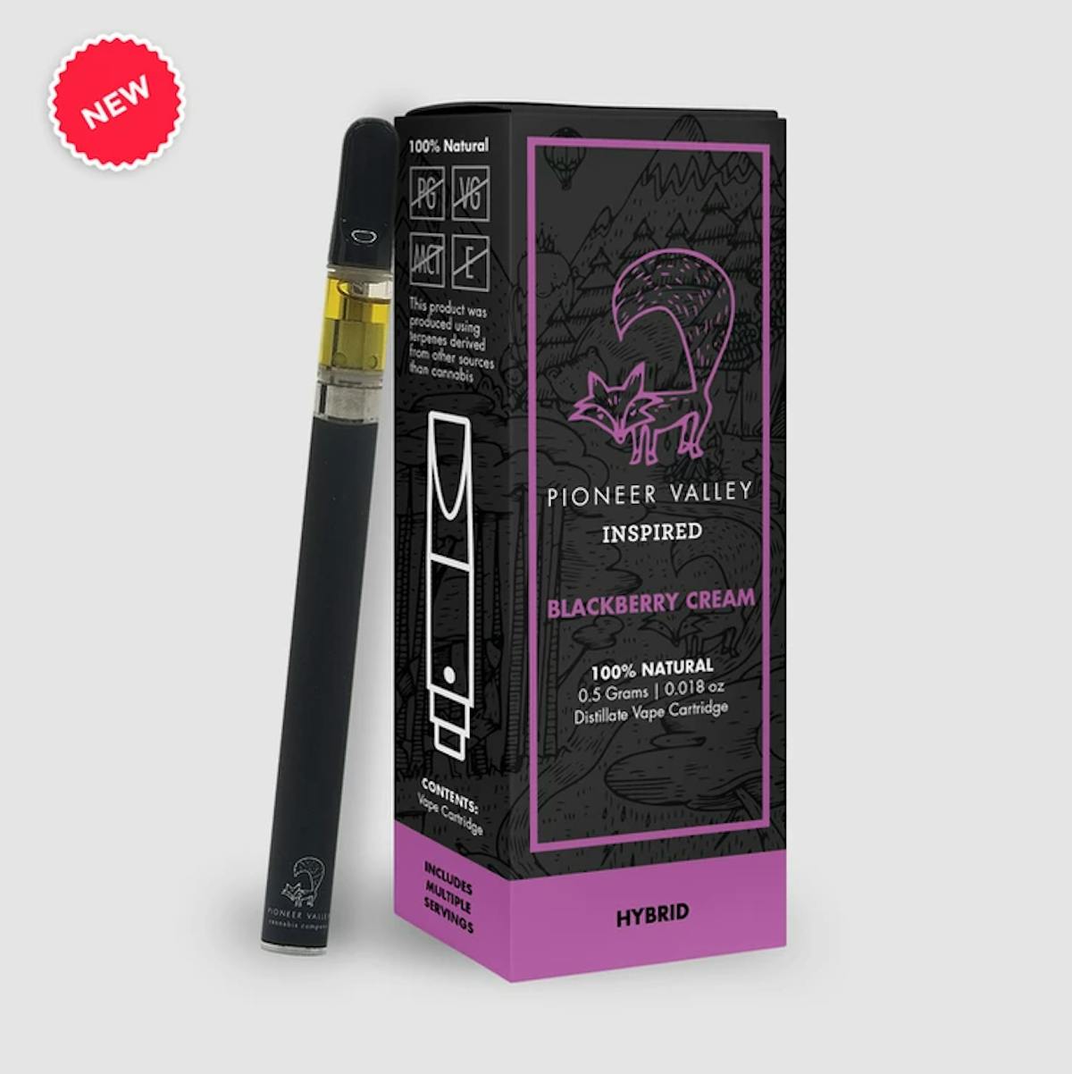 Blackberry Cream Cartridge 1g Vaporizers