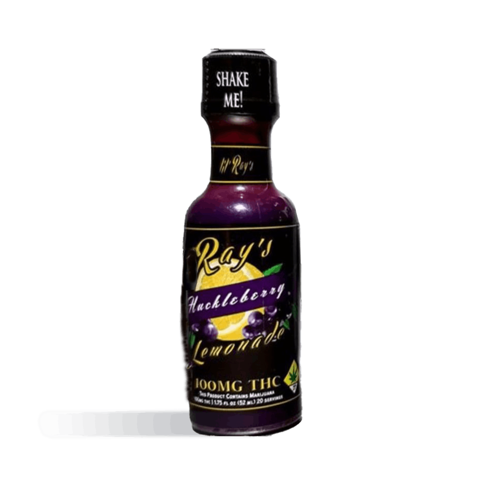 Lil Ray's Huckleberry Lemonade 100mg in Zips on 6th