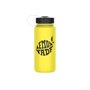 LemonNade | Black Logo l Yellow Stainless Steel Bottle