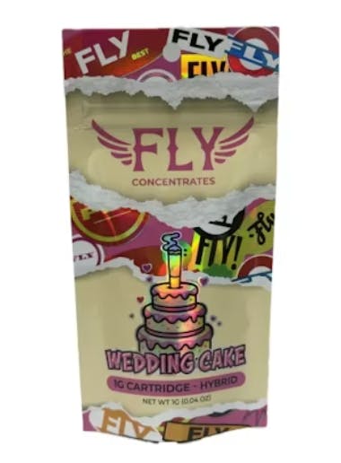 Product: FLY | Vape Cart - 1g - Wedding Cake