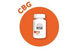 Product: RISE | CBG Tablets | Infused Edible Tablets | 1mgTHC:200mgCBG | 20count
