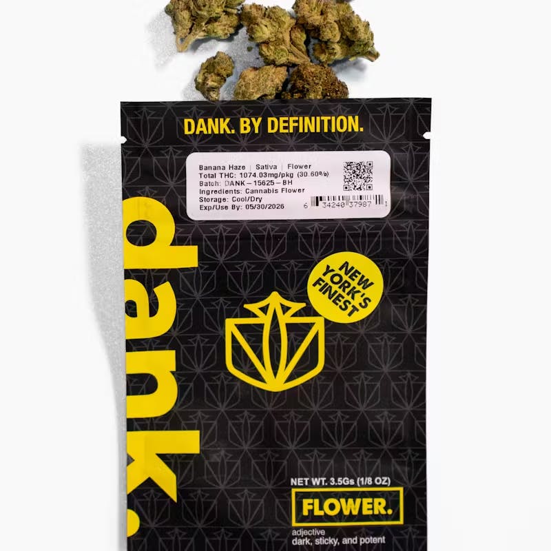 Dank | Banana Haze | 3.5g (Sungrown)
