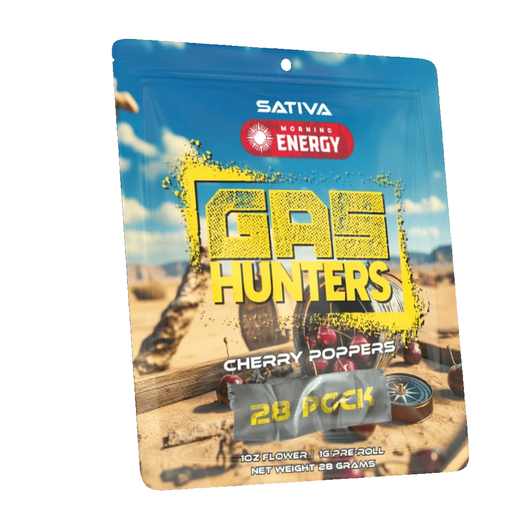 Product: Gas Hunters | Pre-Roll 28-Pack - 28g - Cherry Poppers (Sativa)