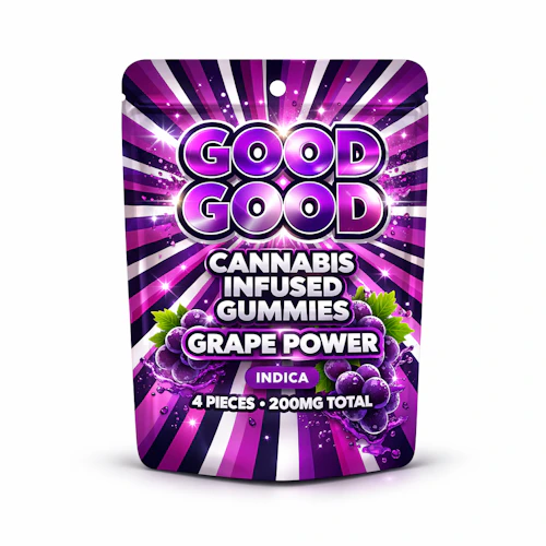 Good Good - 200mg Gummies - Grape Power