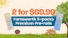 2 for $69.99 - Farnsworth Premium Pre-roll 5-Packs