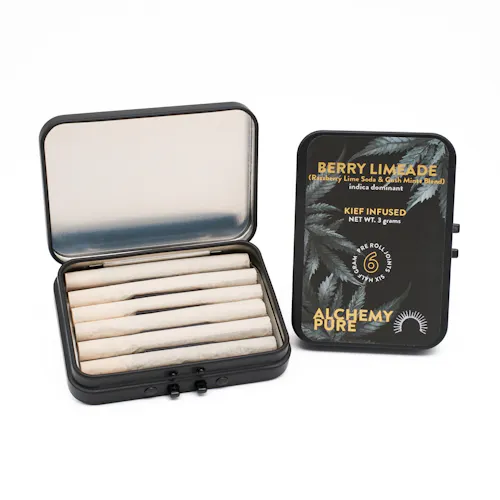 Alchemy Pure | Berry Limeade | Pre-Roll 6 Pack | 3g-active