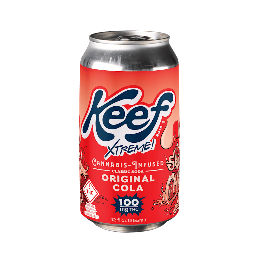 Keef Original Cola 12oz Can 100mg