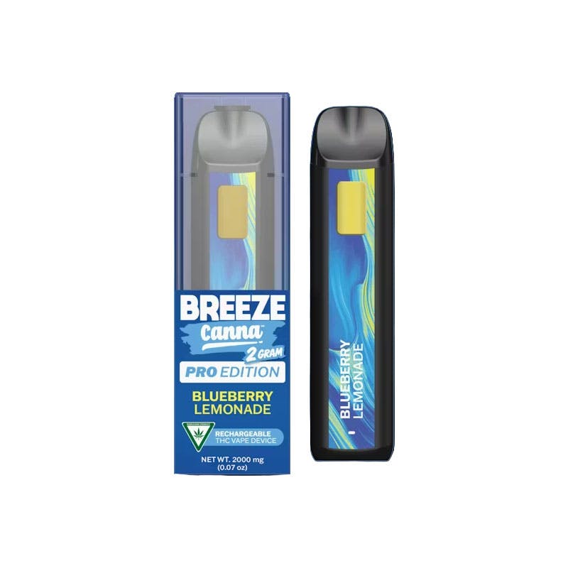 Breeze Pro | 2g Disposable Vape | Blueberry Lemonade