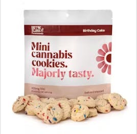 Product: HIPPIE BLISS | MINI CANNABIS COOKIES | BIRTHDAY CAKE | SATIVA | 200MG