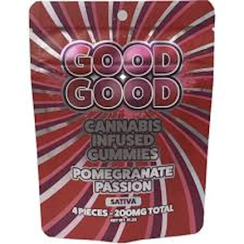 Good Good - 200mg Gummies - Pomegranate Passion