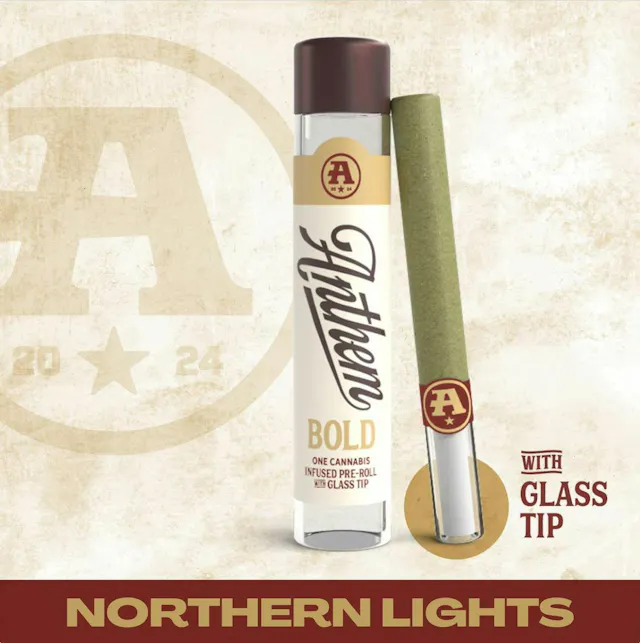 Anthem BOLD Infused Pre-Roll Northern Lights 1g (indica)
