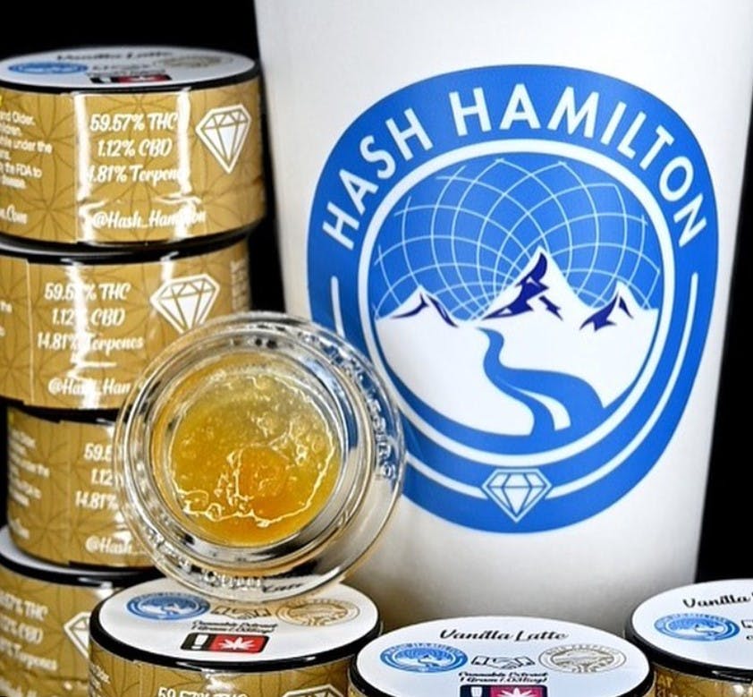Photo of Sherb Cake Diamond Dab (Hash Hamilton)
