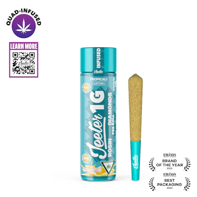 Jeeter - 1g Quad Infused Preroll - Tropicali - PRE_ROLLS by Jeeter at King of Budz