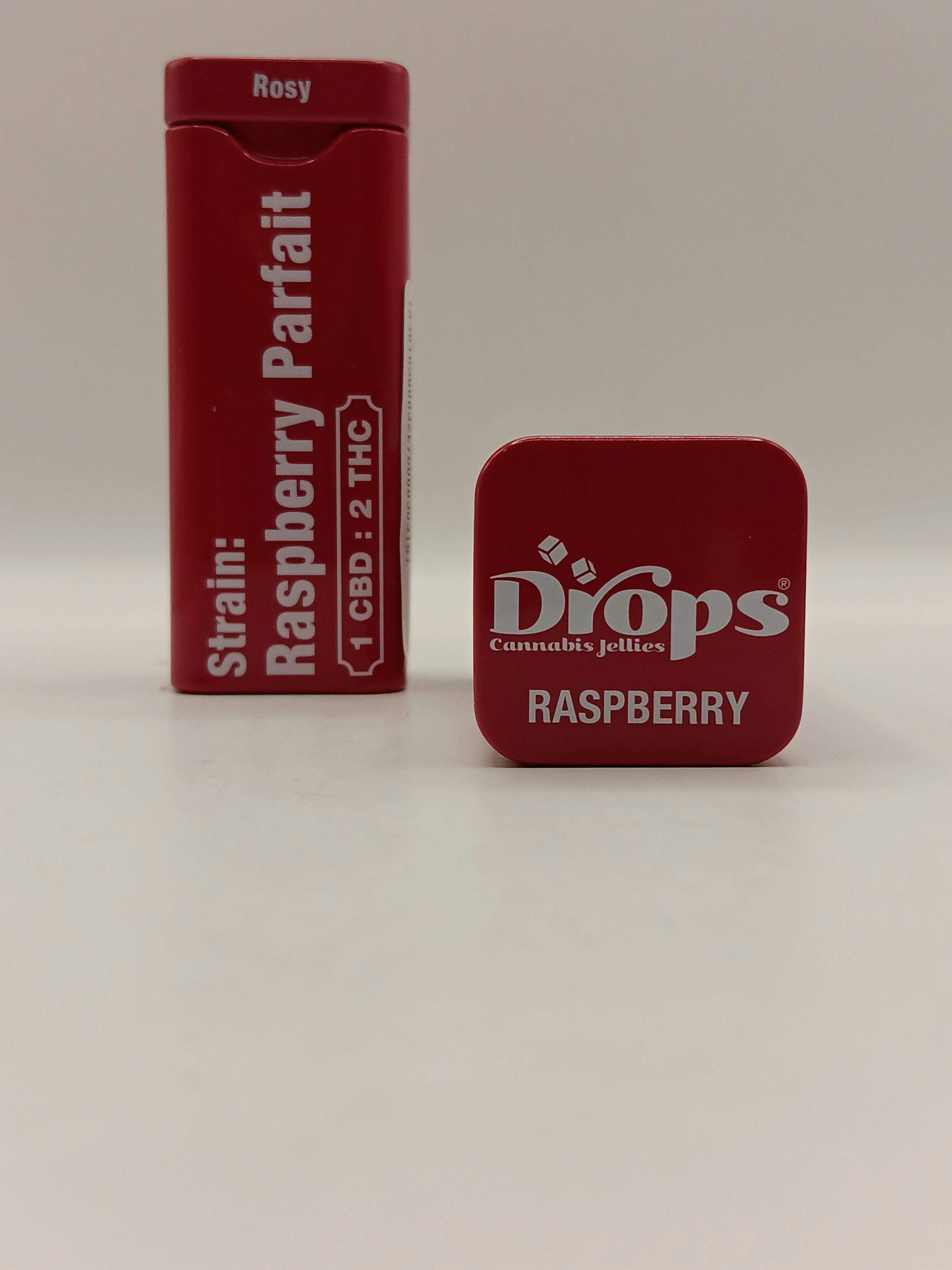 Raspberry 20-Piece [Calm Energy] (2:1) | 100mg 44.0g Edibles | Drops
