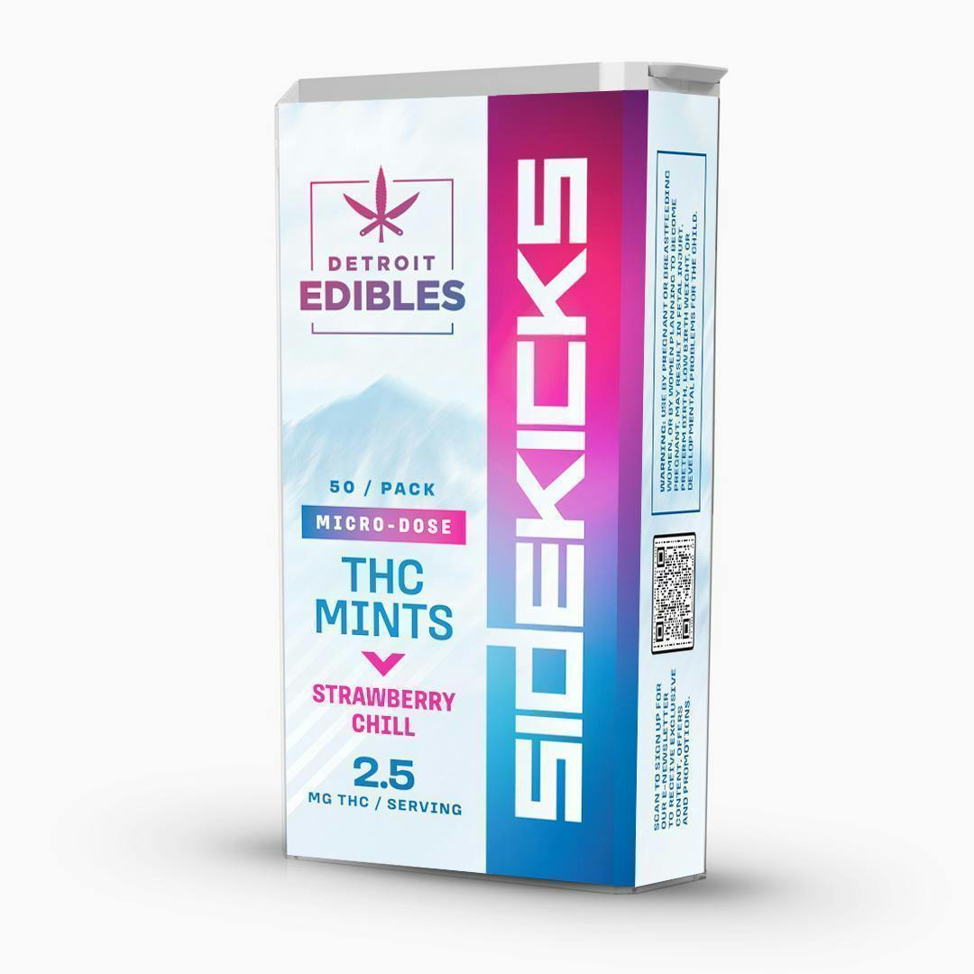 Sidekicks  - 100mg Mints - Cinnamon Spark