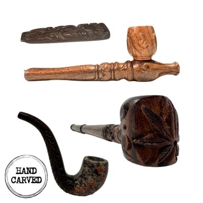 cigarette pipe joint Anshinco Smoking Set, 6pcs Gift Box, Steel & Acrylic Tobacco Pipe : Health & Household Small Bamboo Joint Shaped Pipe