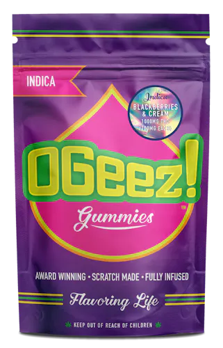 Blackberries and Cream Mellow Indica – 1000 mg-active