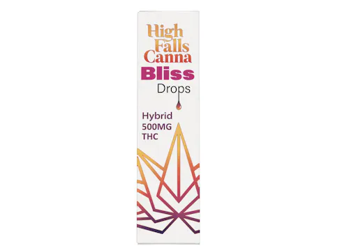 High Falls Canna | Bliss Drops THC Tincture | 60 Servings / 15mL Bottle-1