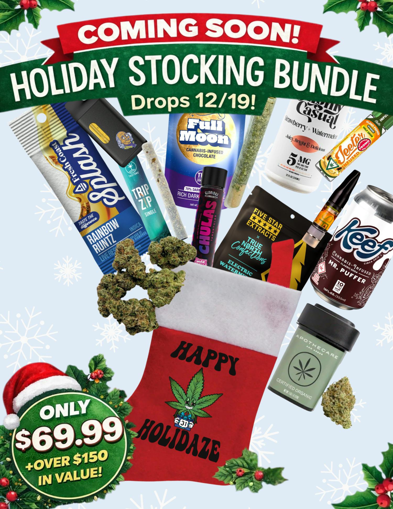 31 Cannabis | Holiday Stocking Bundle | 2025