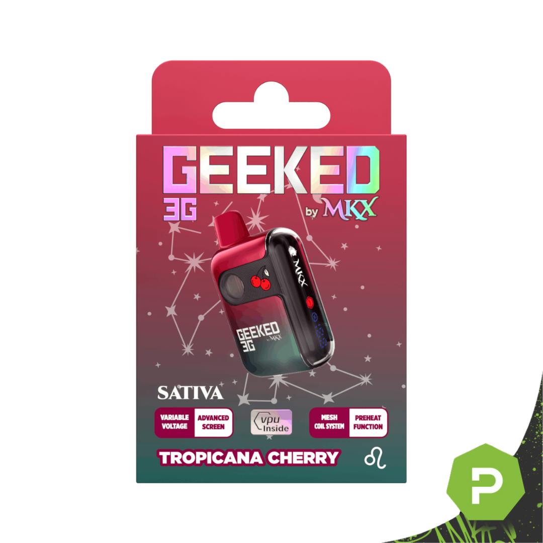 MKX Oil Co. Geeked Disposable | Tropicana Cherry - Puff Cannabis