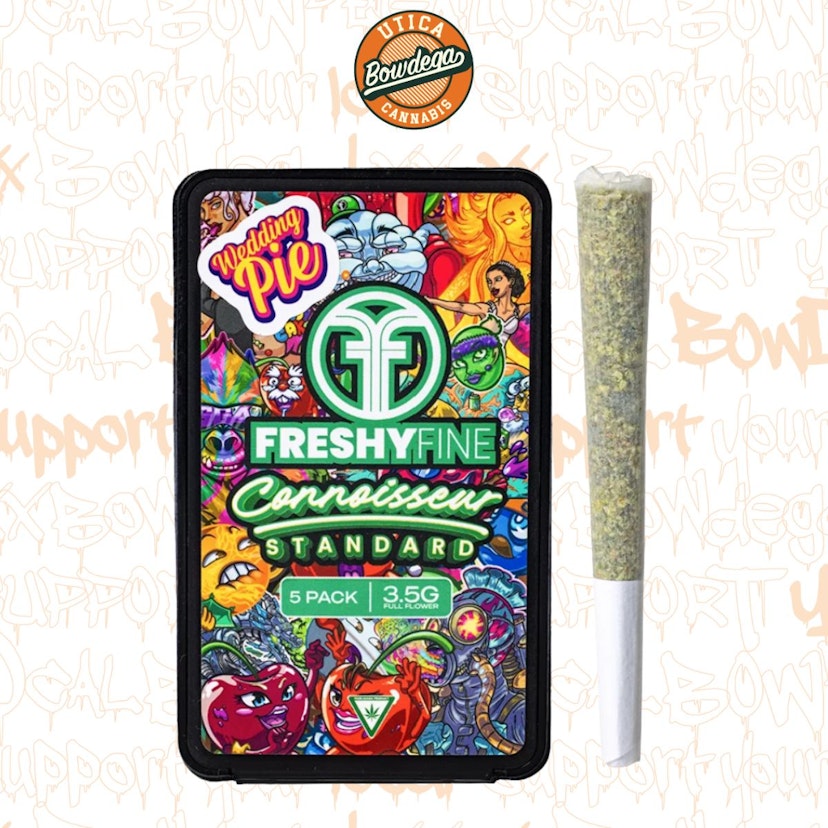 Freshy Fine | 5 x .7g Preroll Pack | Wedding Pie