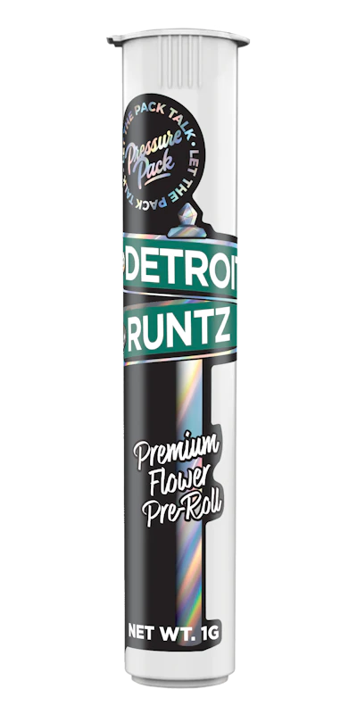 Detroit Runtz Premium Pre-Roll | 1g - PRE_ROLLS by Pressure Pack at King of Budz