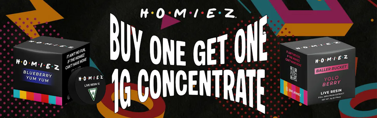 Homiez 1g Live Resin B1G1