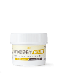 Topical-Synergy Relief 50mg CBD 50mg THC