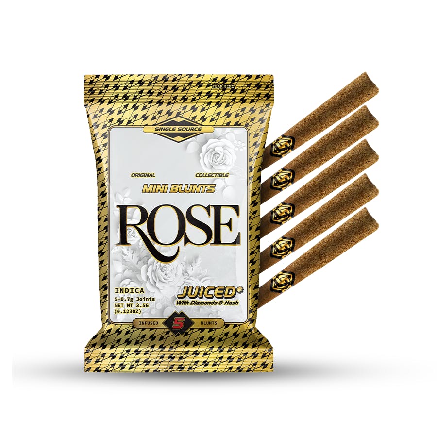 Rose Mini Blunts 5-pack | 3.5g