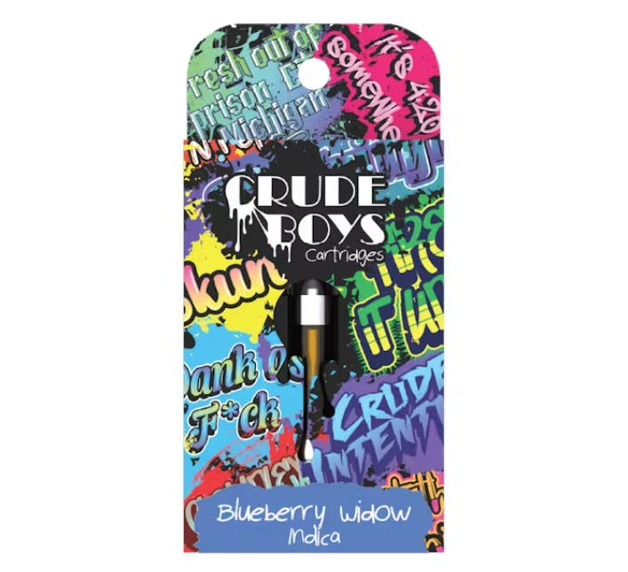 Product: Crude Boys | Blueberry Widow | Vape Cart Indica