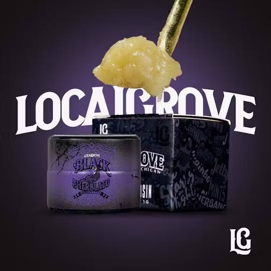 Product: LOCAL GROVE | BLACK SHERBLATO - LIVE HASH ROSIN HYBRID