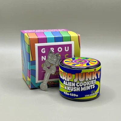 Hunna - 1g Live Hash Rosin Ground Score - Cap Junky