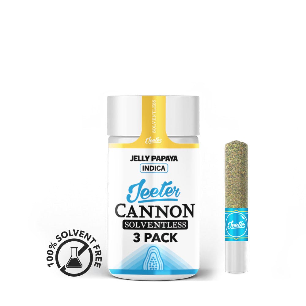 Jelly Papaya Live Rosin Cannon 3-pack | 1.5g