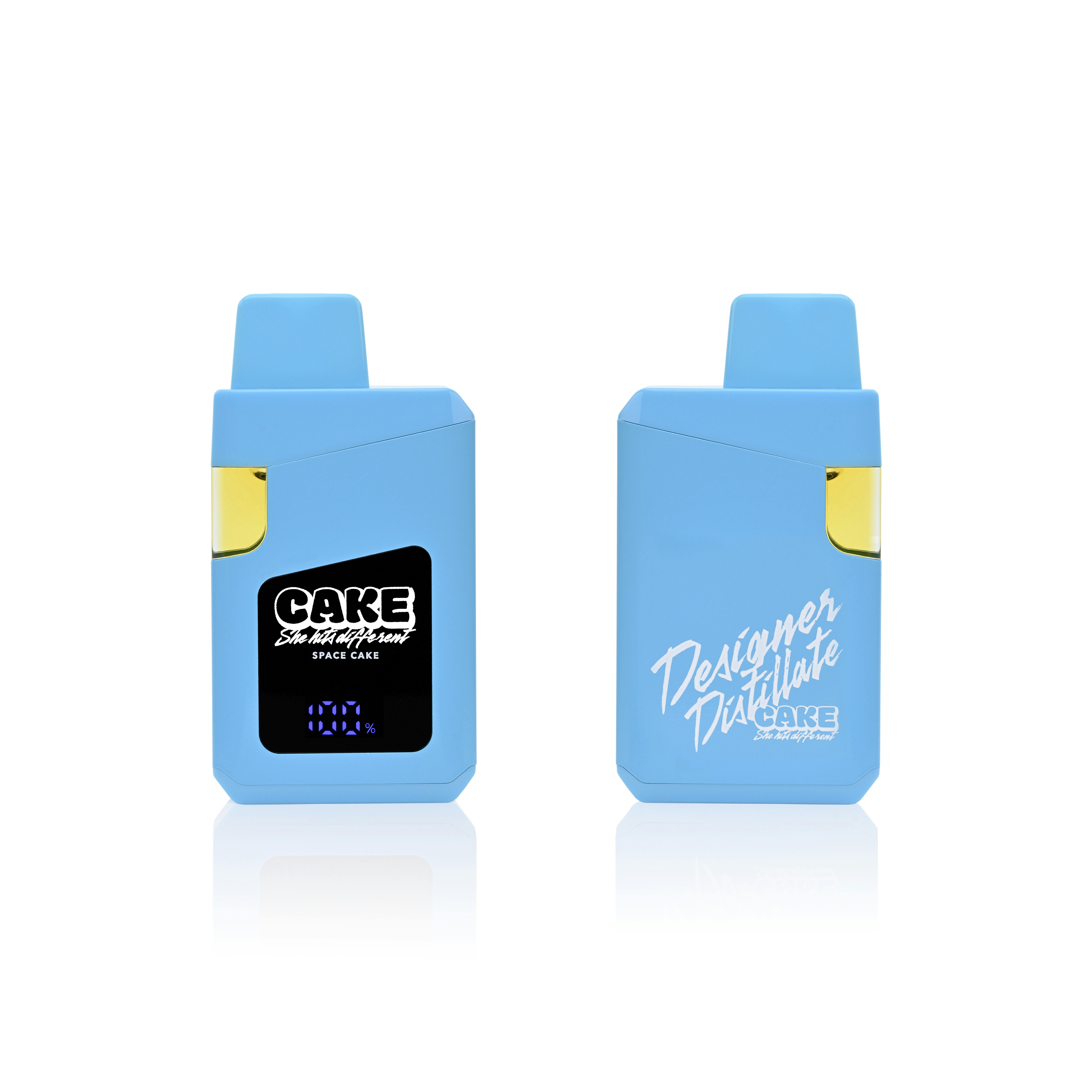 cake disposable vape pen SPACE CAKE DESIGNER DISTILLATE at Earth's Healing Delta 9 Inhalables Flavour:UNICORN SHAKE 5-Pack] VIHO Turbo 10000