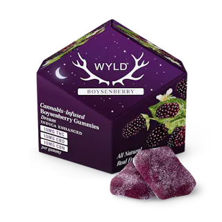 Boysenberry 1:1:1 CBD:CBN + Indica Enhanced Gummies