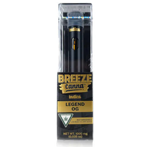 Legend OG – Indica Live Resin 1g PLUS Vape Device-1